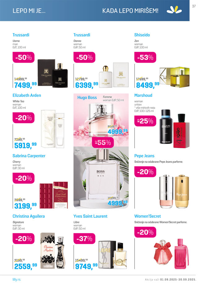 Lilly katalog SEPTEMBAR 2025.