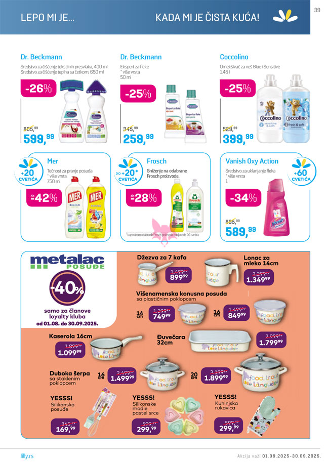 Lilly katalog SEPTEMBAR 2025.