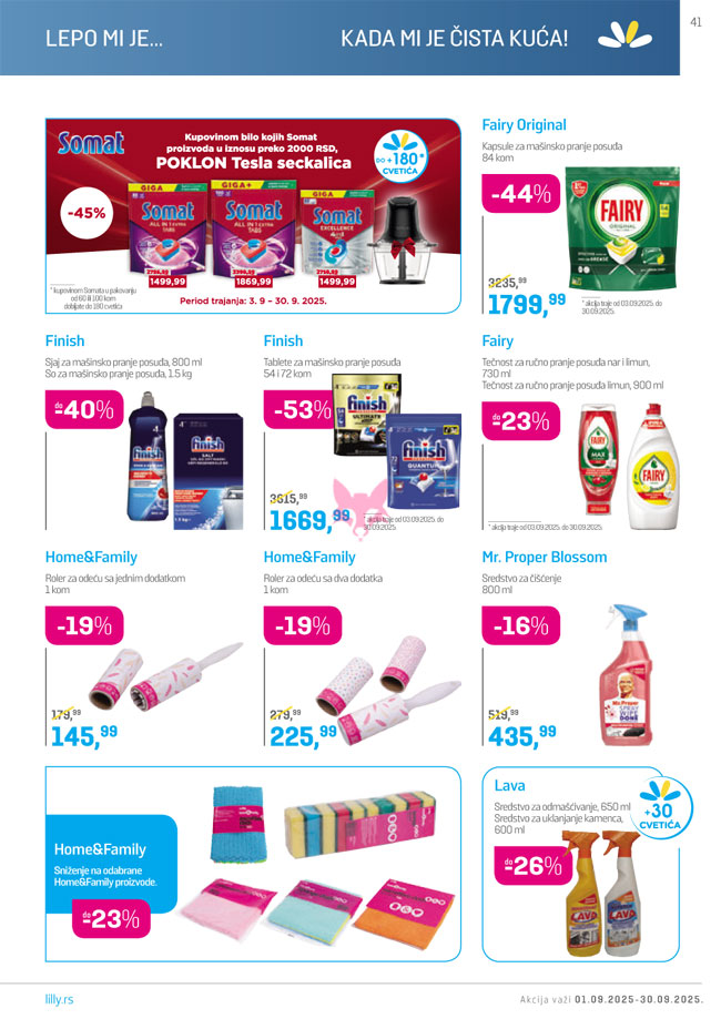 Lilly katalog SEPTEMBAR 2025.