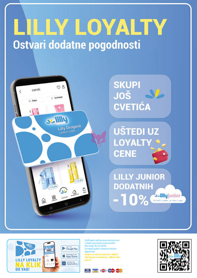 Lilly katalog SEPTEMBAR 2025.