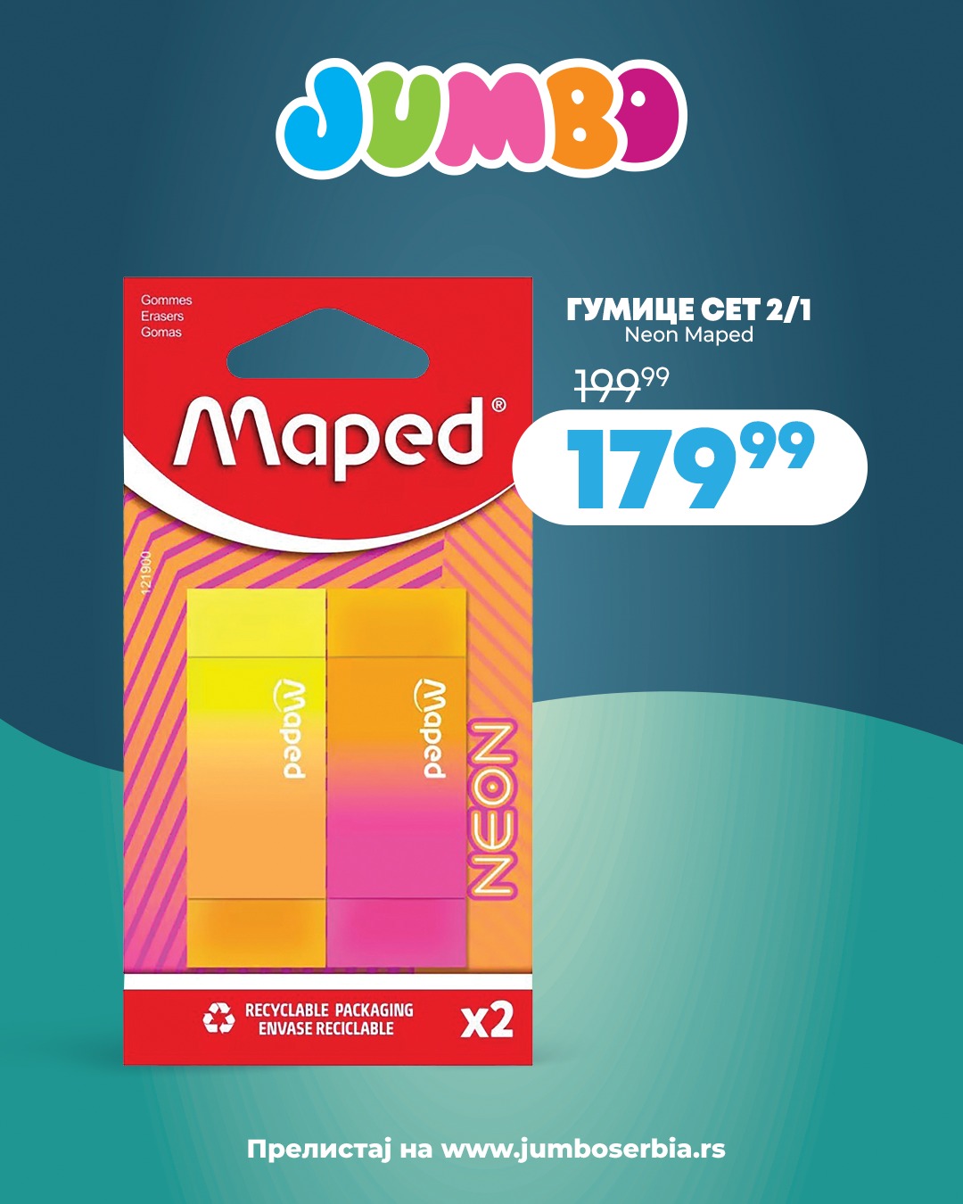 Jumbo ŠKOLA – akcija do 7.9.2025.