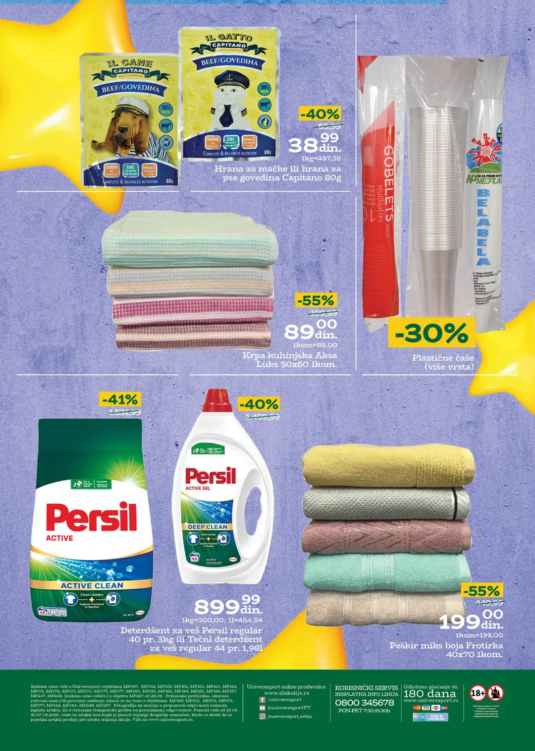 Univerexport katalog CENE PADALICE 25.8-7.9.2025.