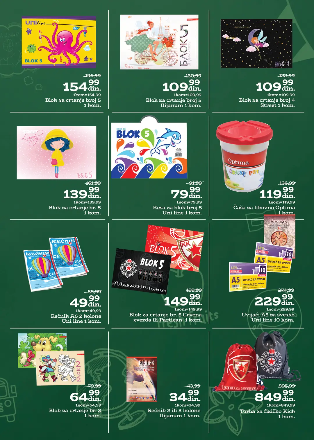 Univerexport katalog ŠKOLA 14.8-13.9.2025.