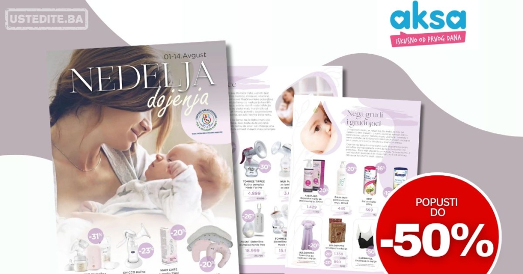 Aksa katalog SVE ZA DOJENJE 1-14.8.2025.