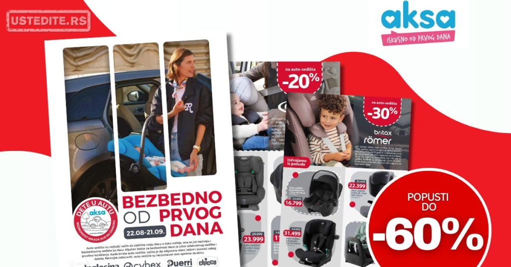 Aksa katalog AUTO-SEDIŠTA 22.8-21.9.2025.