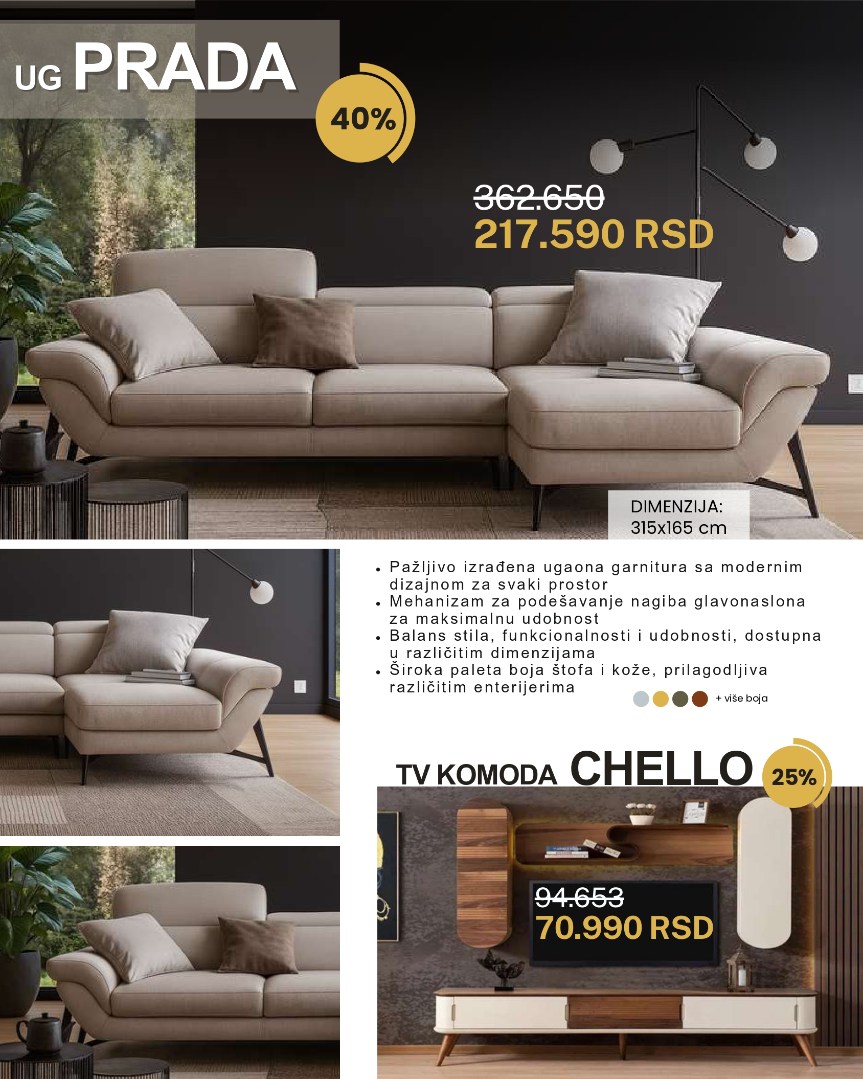 Dallas namještaj katalog 1-31.8.2025.