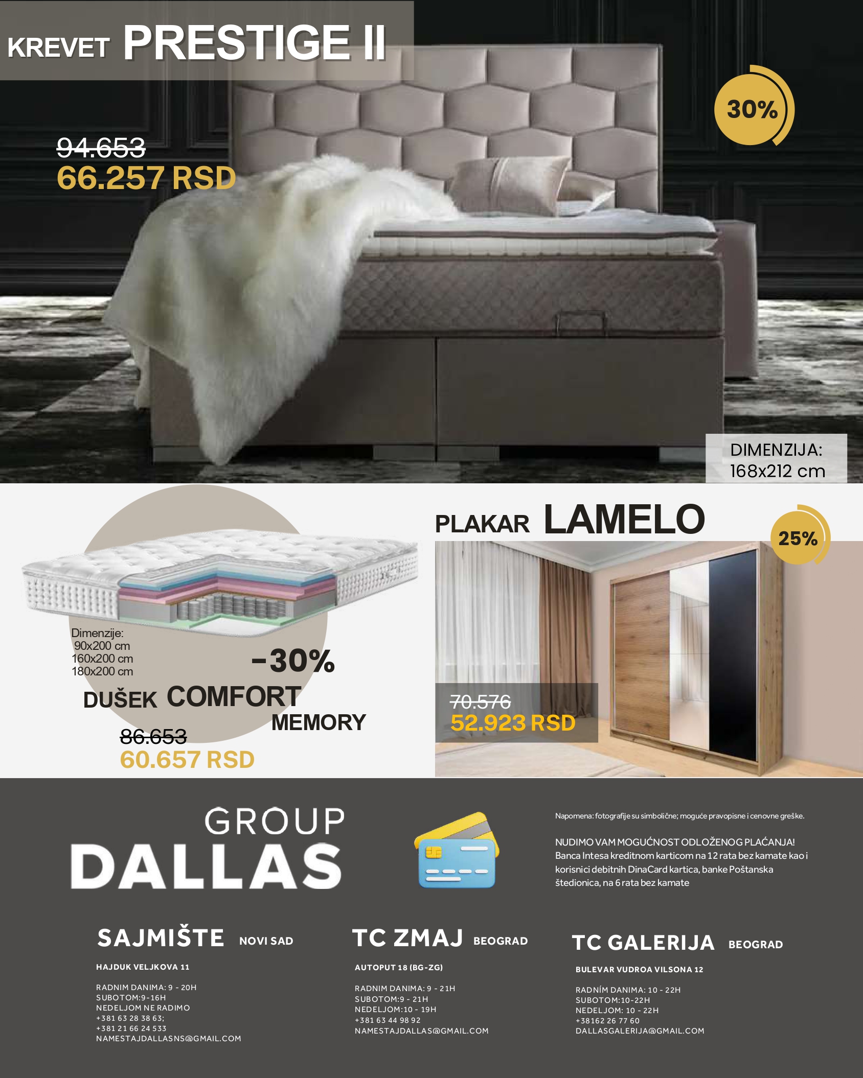 Dallas namještaj katalog 1-31.8.2025.
