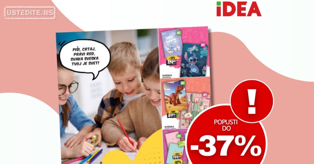 Idea akcija ŠKOLA avgust 2025.