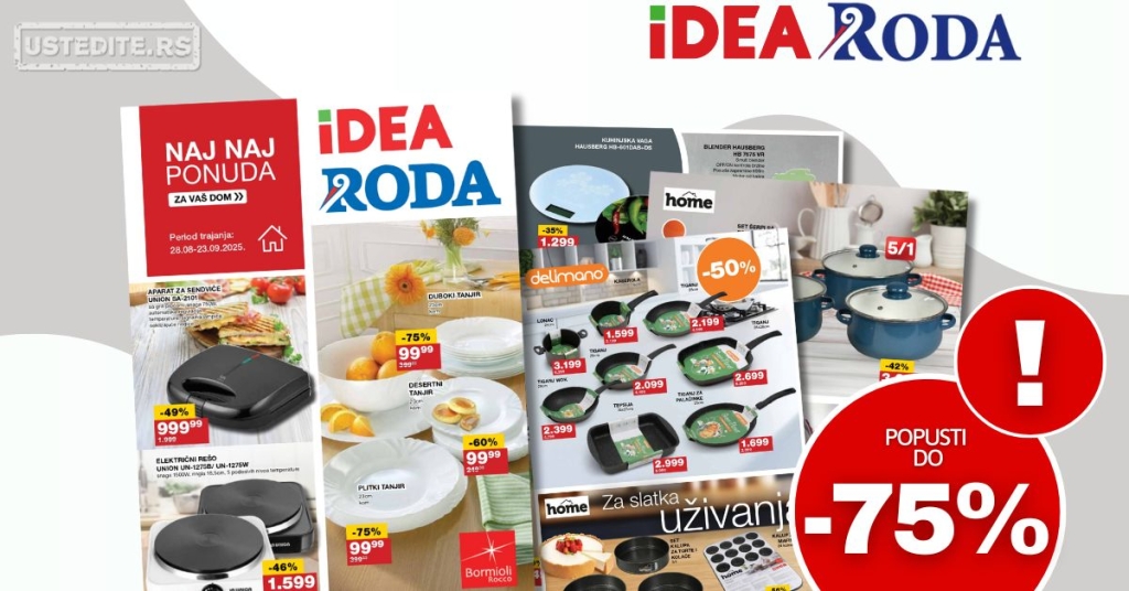 Roda & Idea katalog 28.8-23.9.2025.