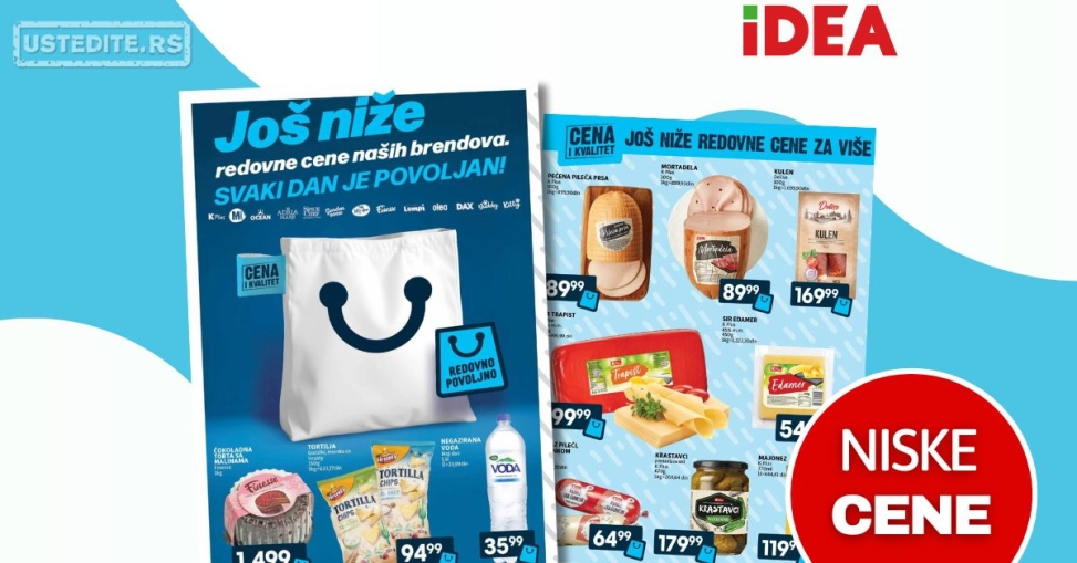 Idea akcija NISKE CENE 14-20.8.2025.