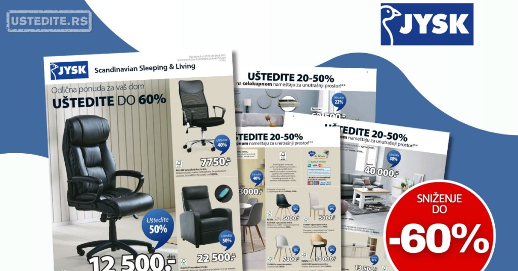 Jysk katalog 27.8-9.9.2025.