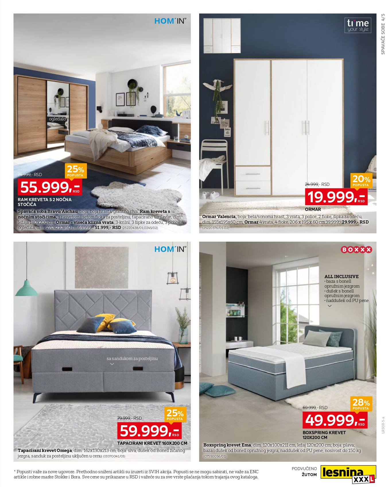 Lesnina XXXL katalog ŠKOLA 4.8-3.9.2025.