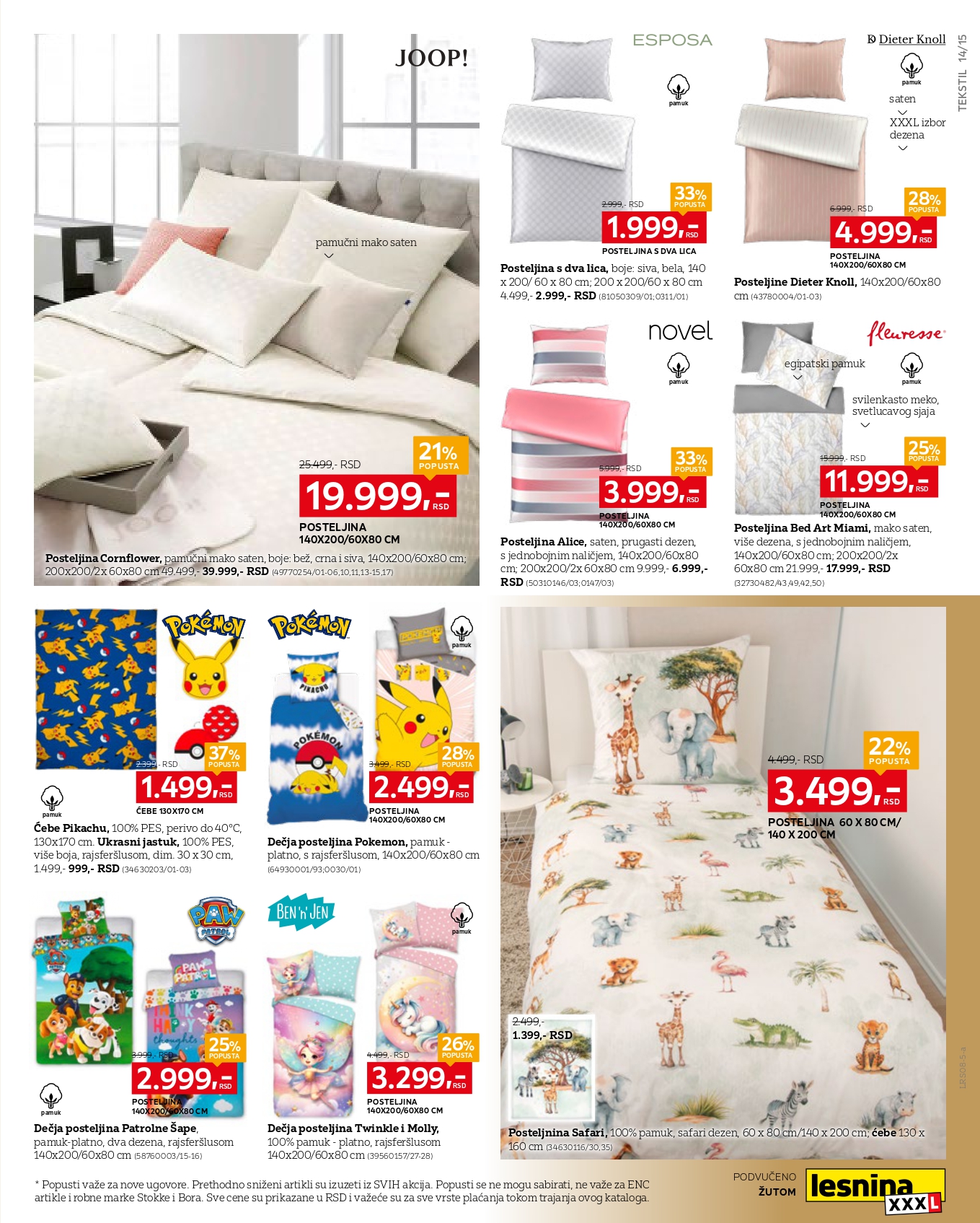 Lesnina XXXL katalog ŠKOLA 4.8-3.9.2025.