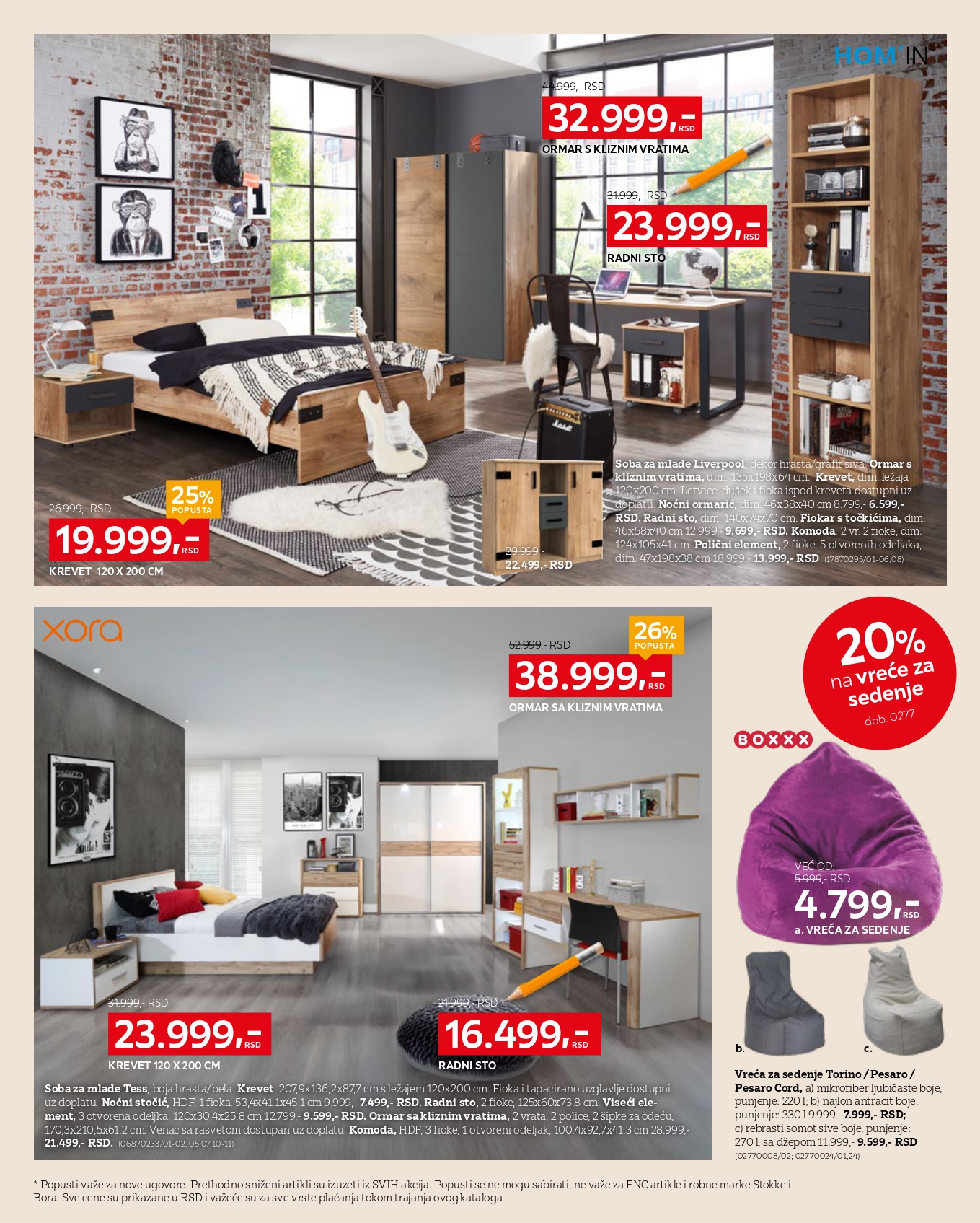 Lesnina XXXL katalog ŠKOLA 11.8-7.9.2025.