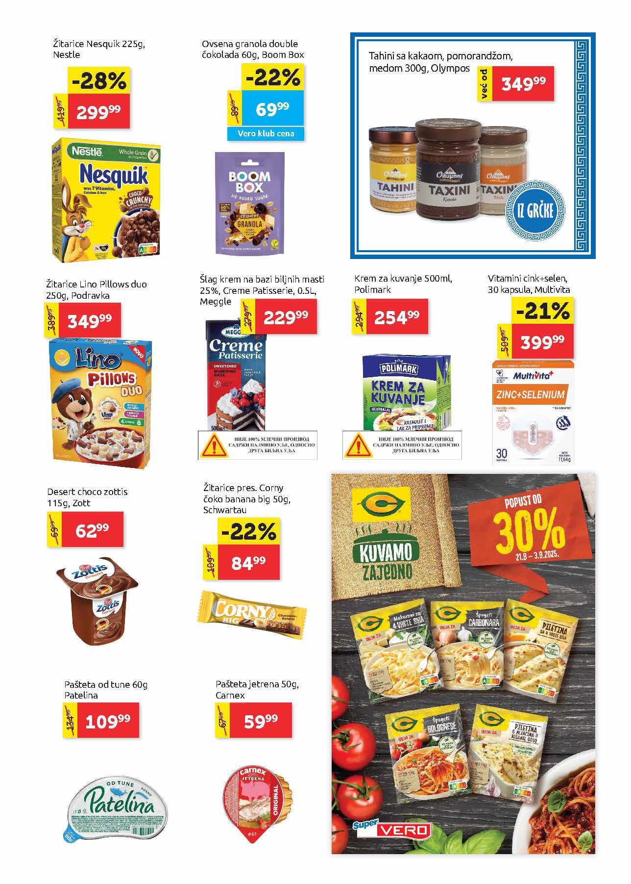 Super Vero katalog 21.8-3.9.2025.