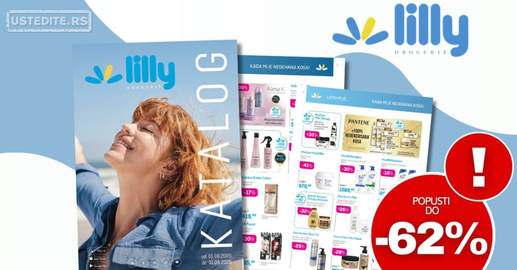 Lilly katalog AVGUST 2025.