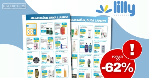 Lilly MANJI RAČUN/DUGA LJUBAV 1-31.8.2025.