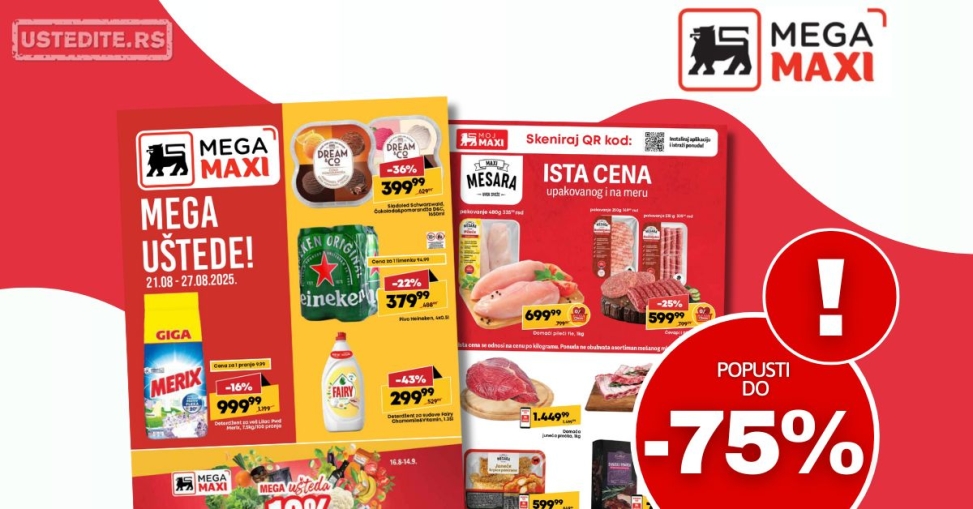 Mega Maxi katalog 21-27.8.2025.