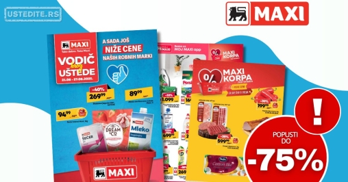 Maxi katalog 21-27.8.2025.