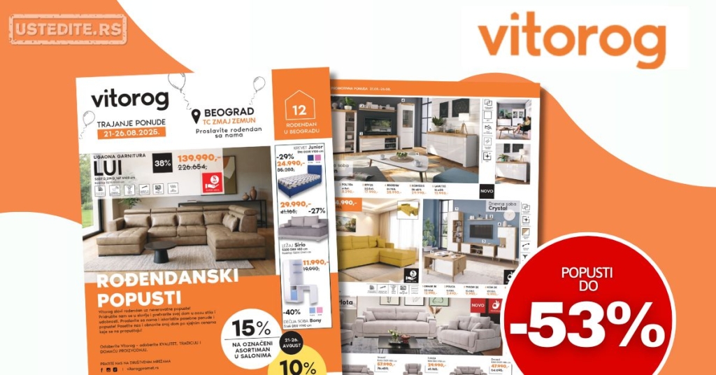 Vitorog katalog BEOGRAD 21-26.8.2025.