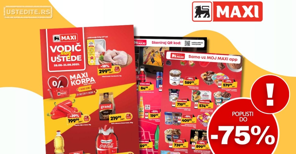 Maxi katalog 28-31.8.2025.