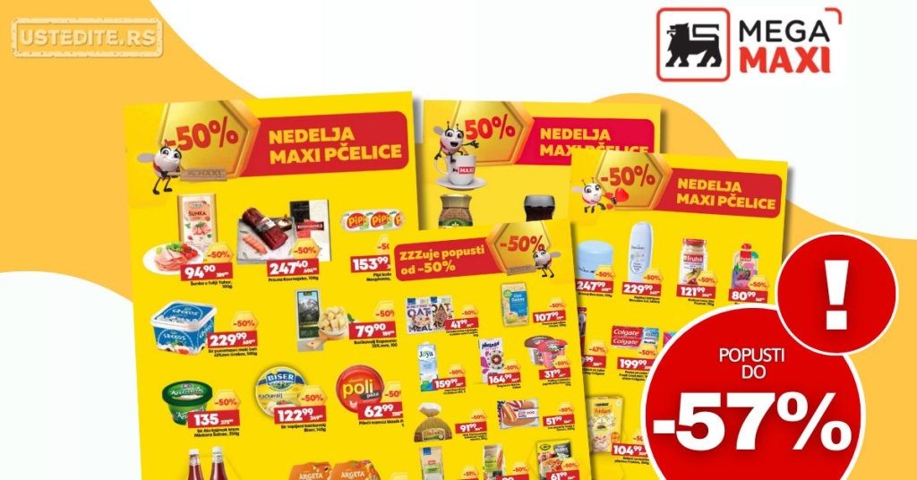 Mega Maxi SUPER POPUSTI 7-13.8.2025.