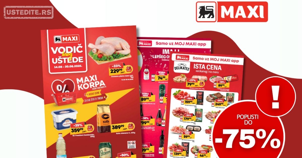 Maxi katalog 14-20.8.2025.