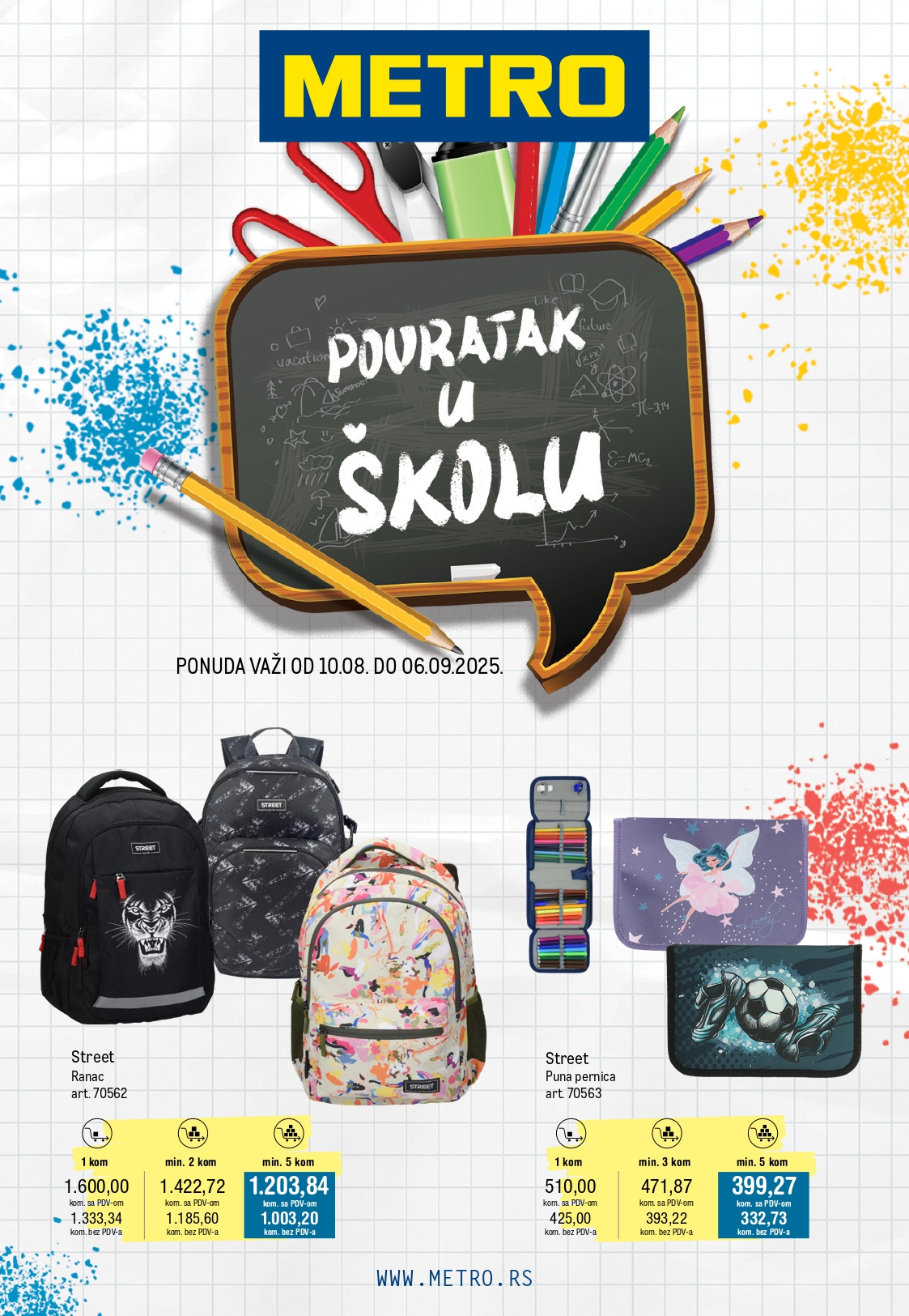 Metro katalog ŠKOLA 10.8-6.9.2025.