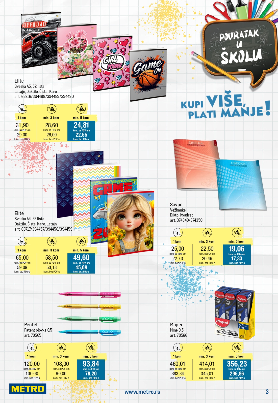 Metro katalog ŠKOLA 10.8-6.9.2025.