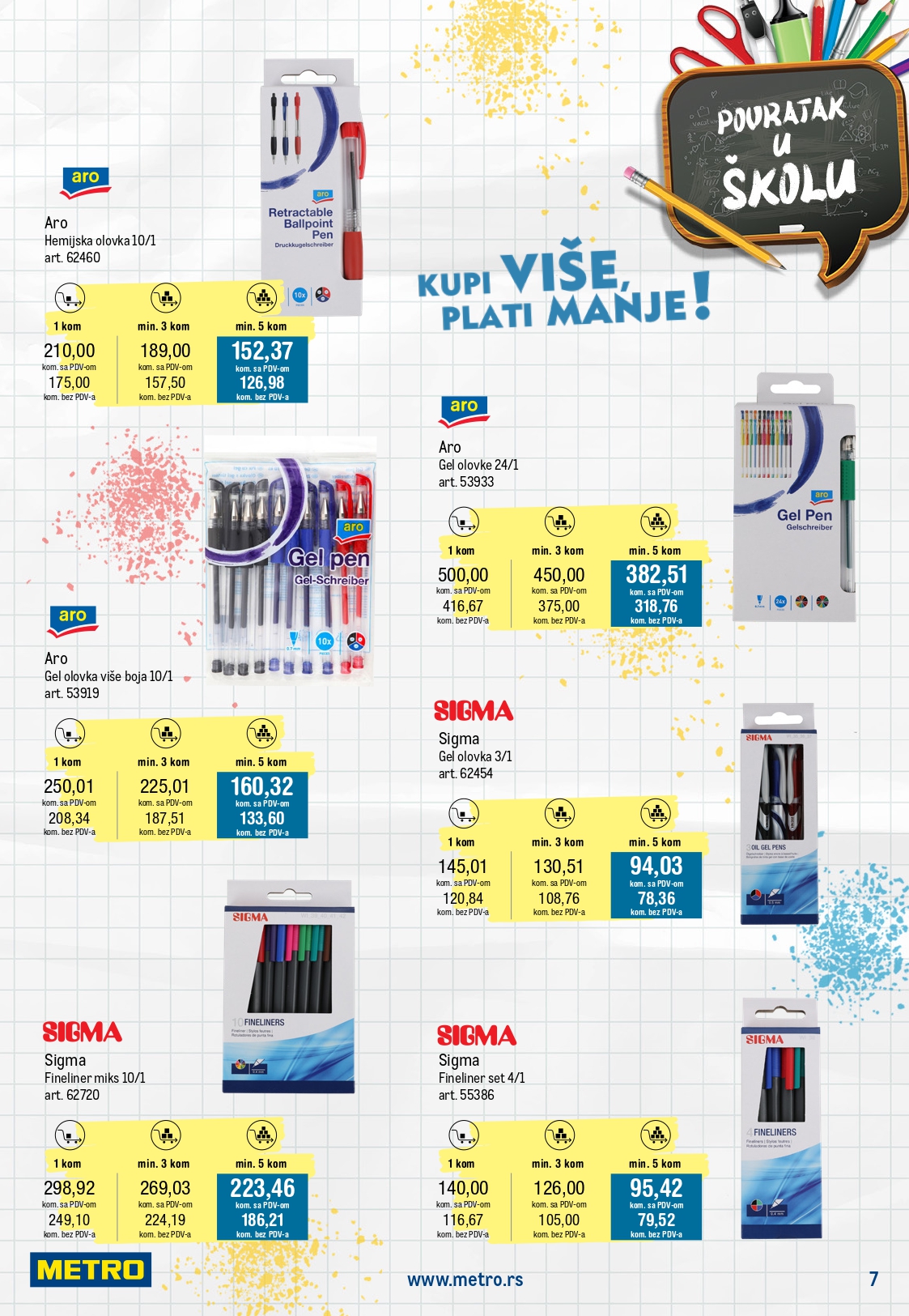 Metro katalog ŠKOLA 10.8-6.9.2025.