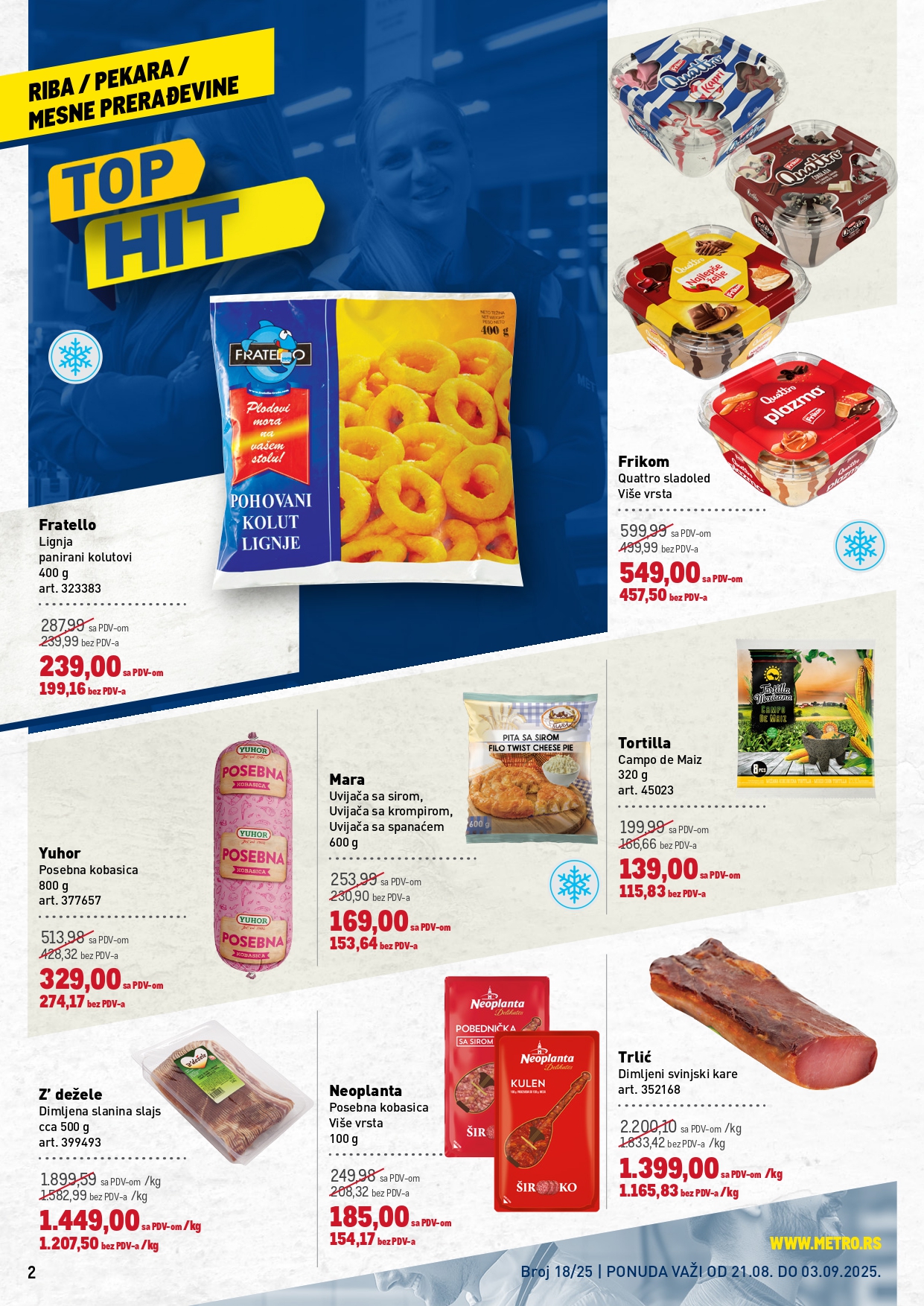 Metro katalog PREHRANA/NEPREHRANA 21.8-3.9.2025.