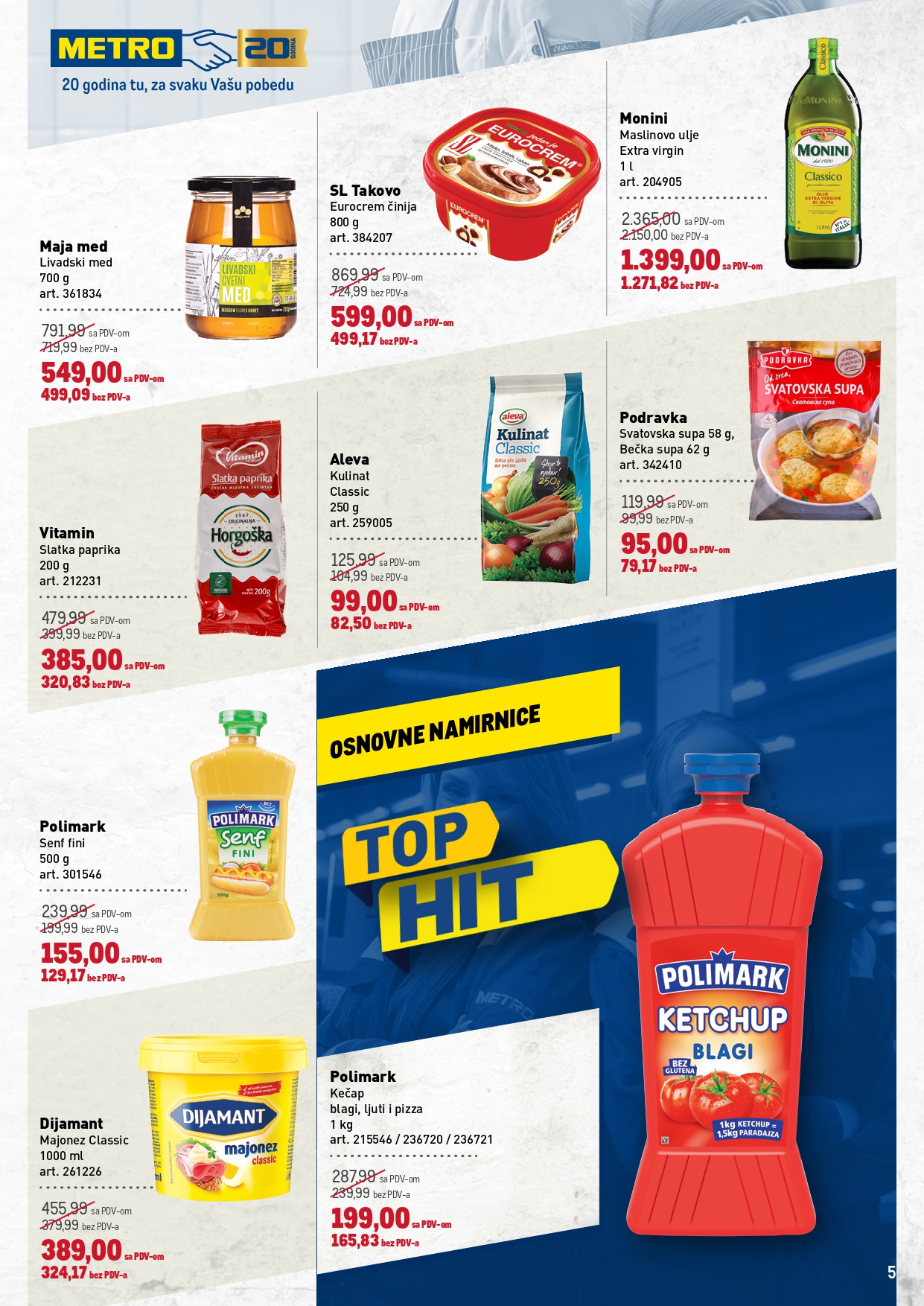 Metro katalog PREHRANA/NEPREHRANA 21.8-3.9.2025.