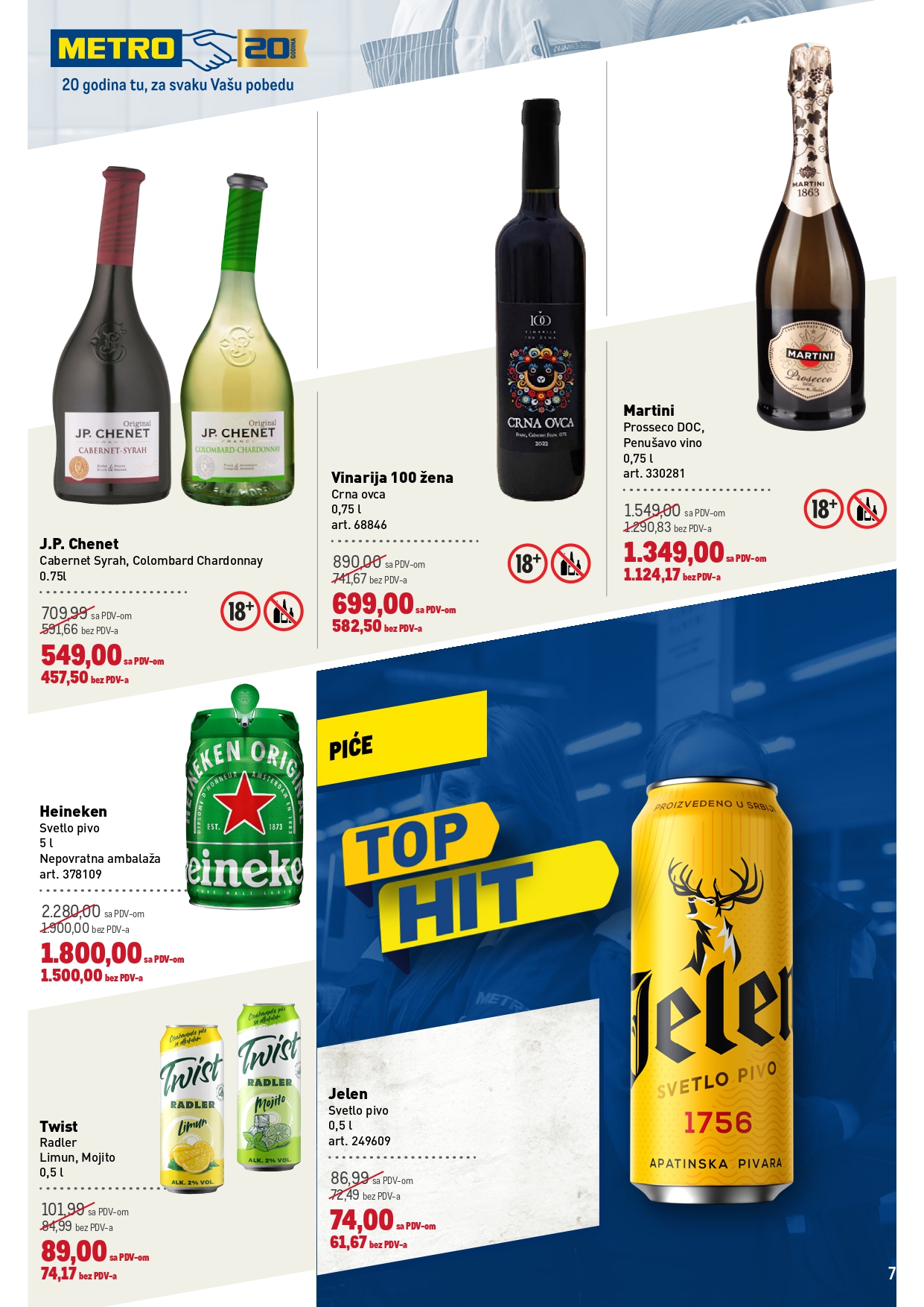 Metro katalog PREHRANA/NEPREHRANA 7-20.8.2025.