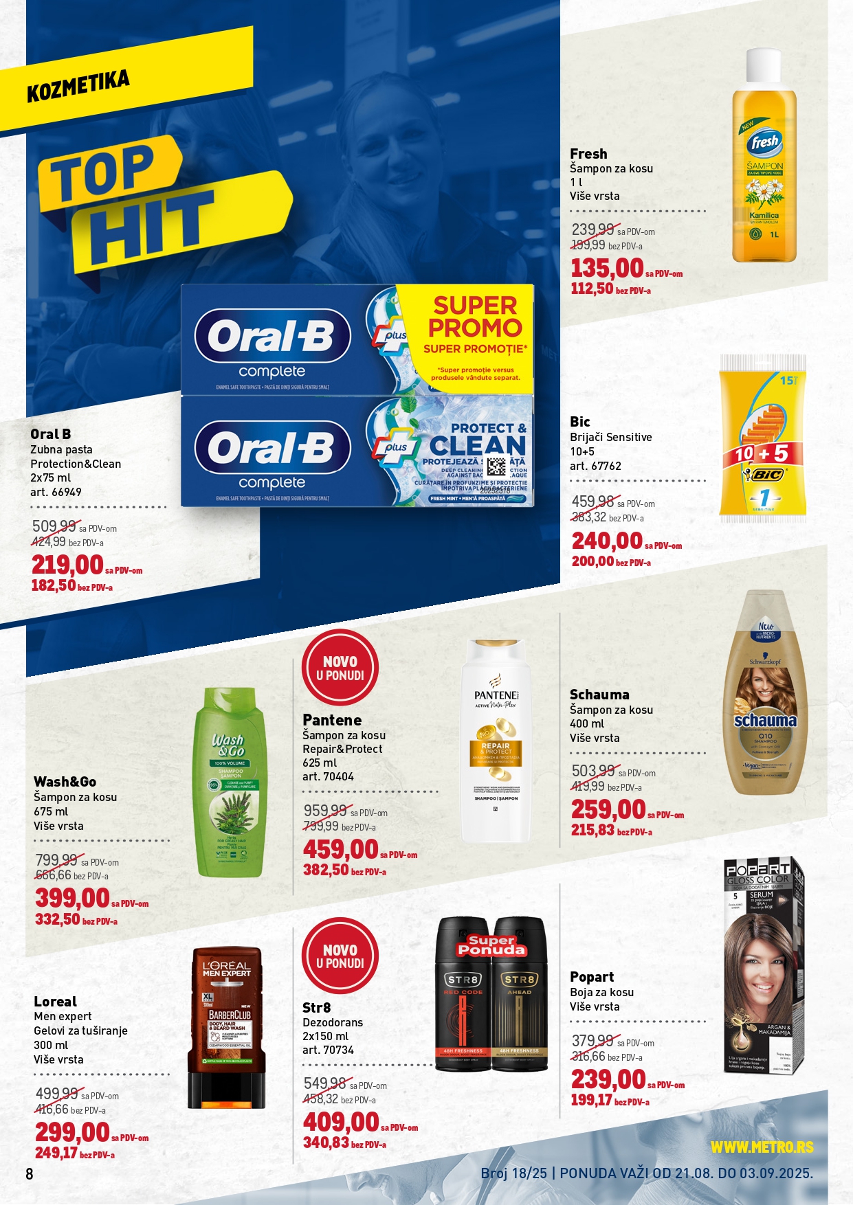 Metro katalog PREHRANA/NEPREHRANA 21.8-3.9.2025.
