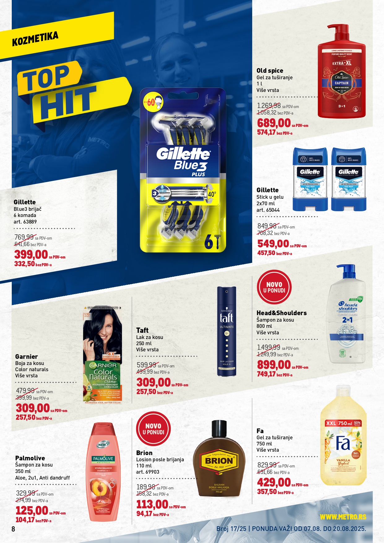 Metro katalog PREHRANA/NEPREHRANA 7-20.8.2025.