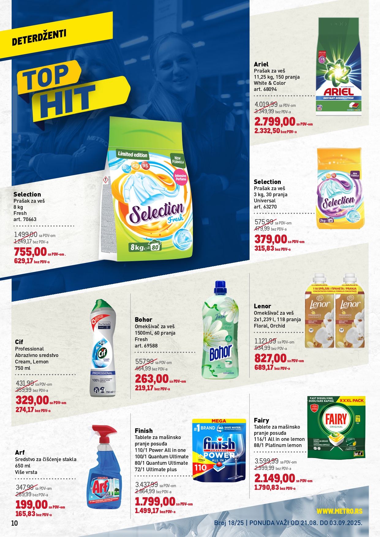 Metro katalog PREHRANA/NEPREHRANA 21.8-3.9.2025.