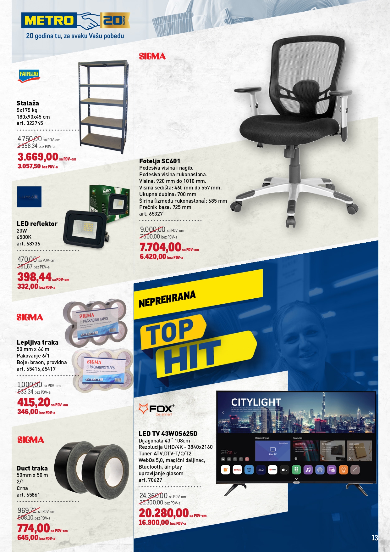 Metro katalog PREHRANA/NEPREHRANA 7-20.8.2025.
