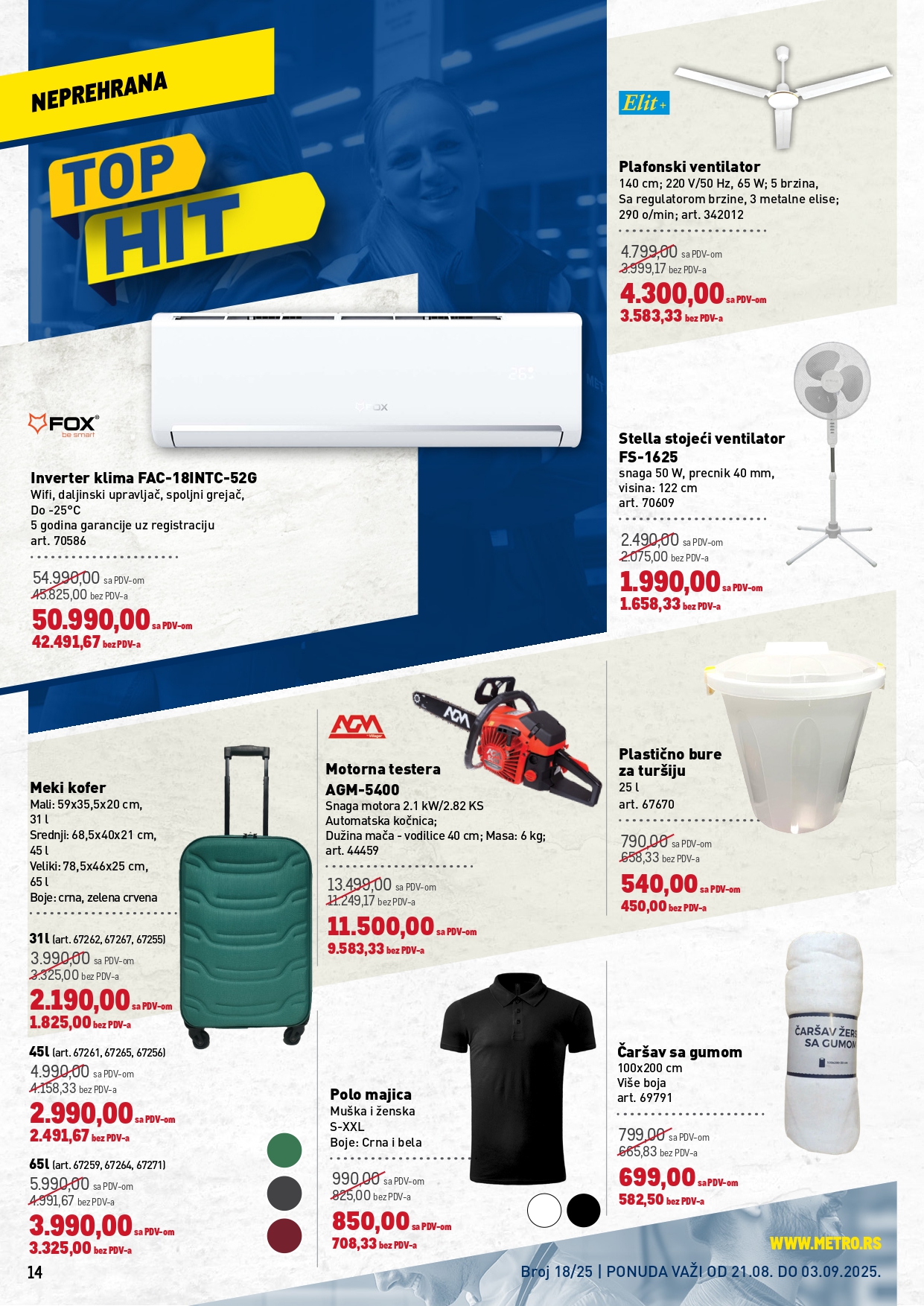 Metro katalog PREHRANA/NEPREHRANA 21.8-3.9.2025.