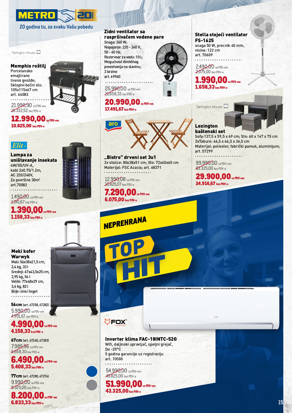 Metro katalog PREHRANA/NEPREHRANA 7-20.8.2025.
