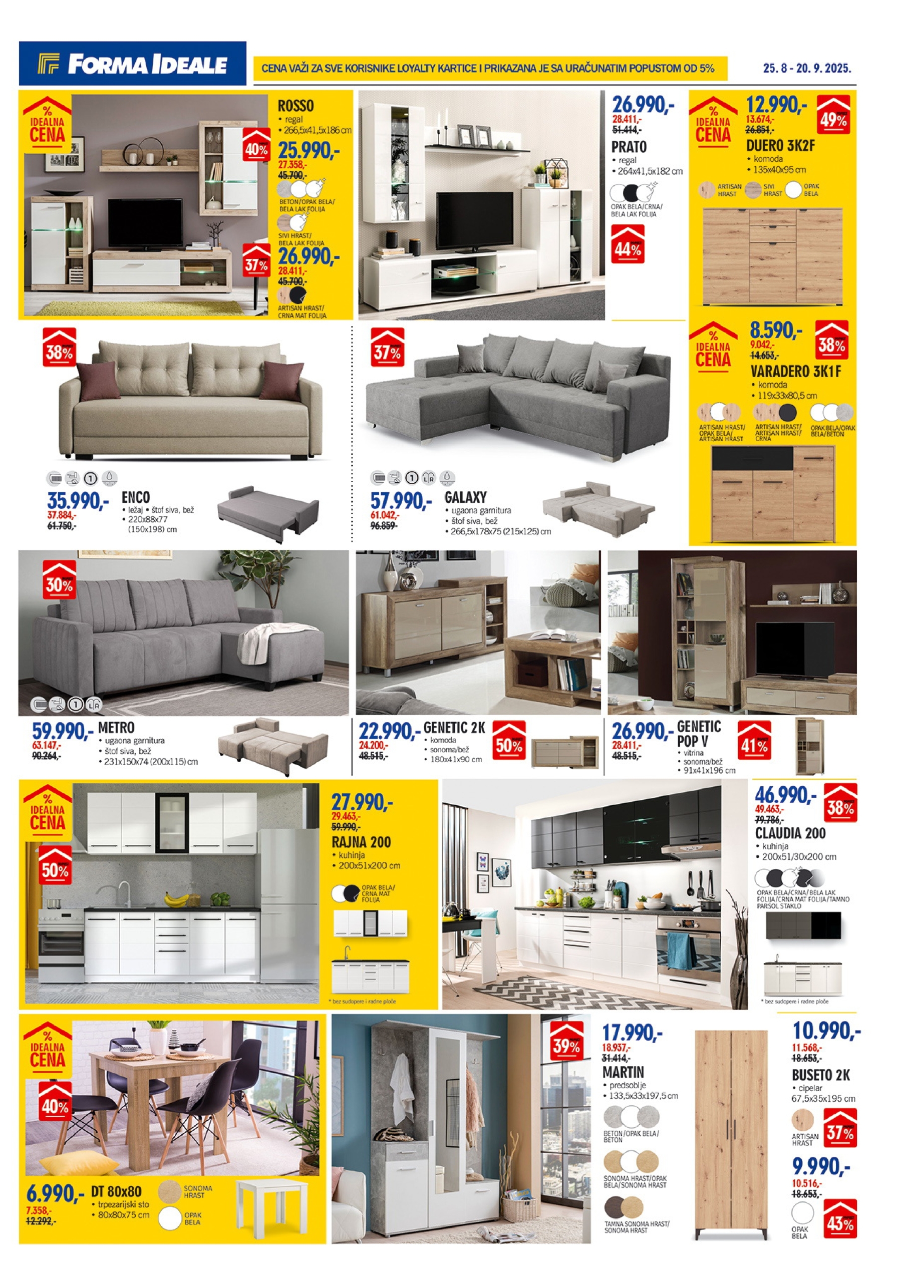 Forma Ideale katalog 25.8-20.9.2025.