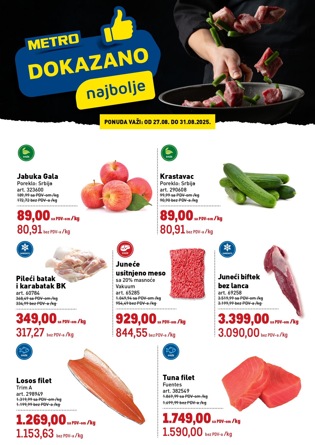 Metro katalog DOKAZANO 27-31.8.2025.