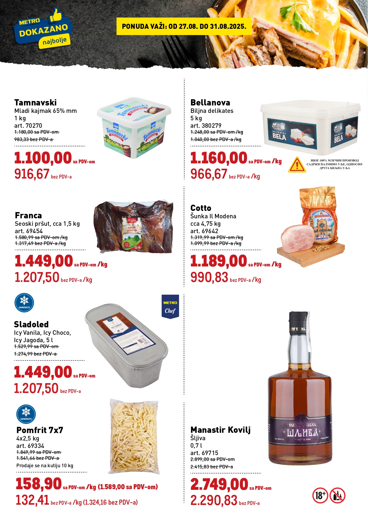 Metro katalog DOKAZANO 27-31.8.2025.
