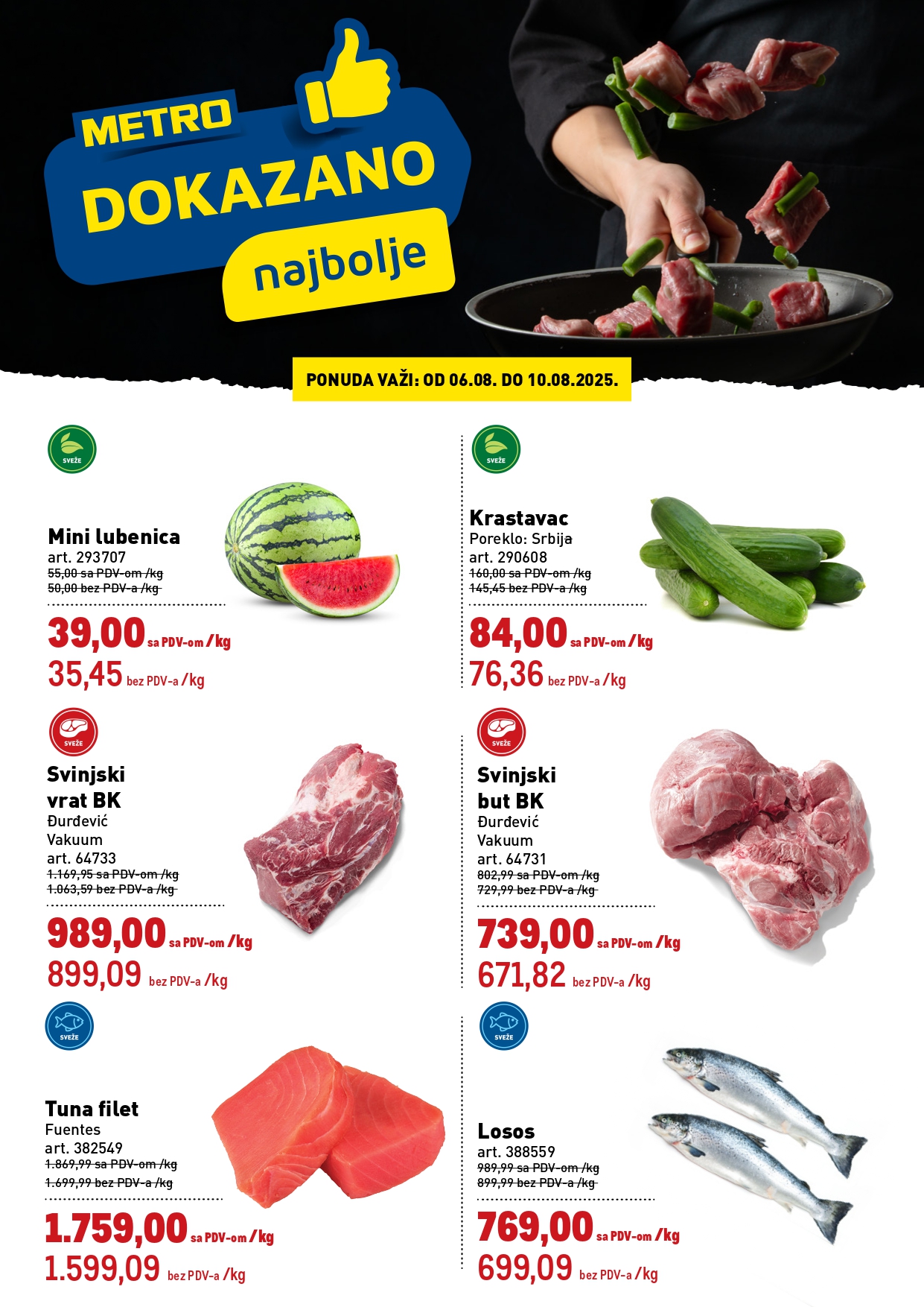 Metro katalog DOKAZANO 6-10.8.2025.