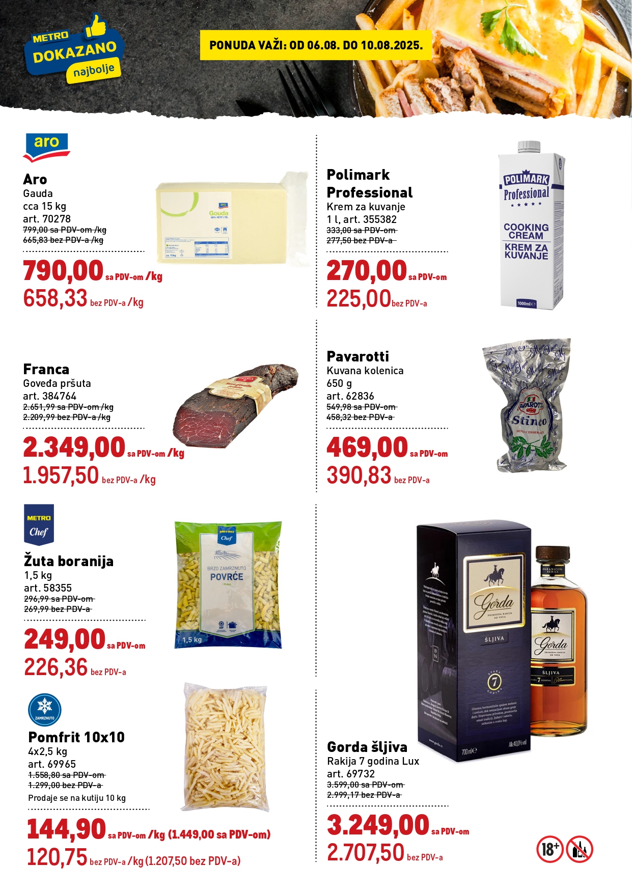 Metro katalog DOKAZANO 6-10.8.2025.