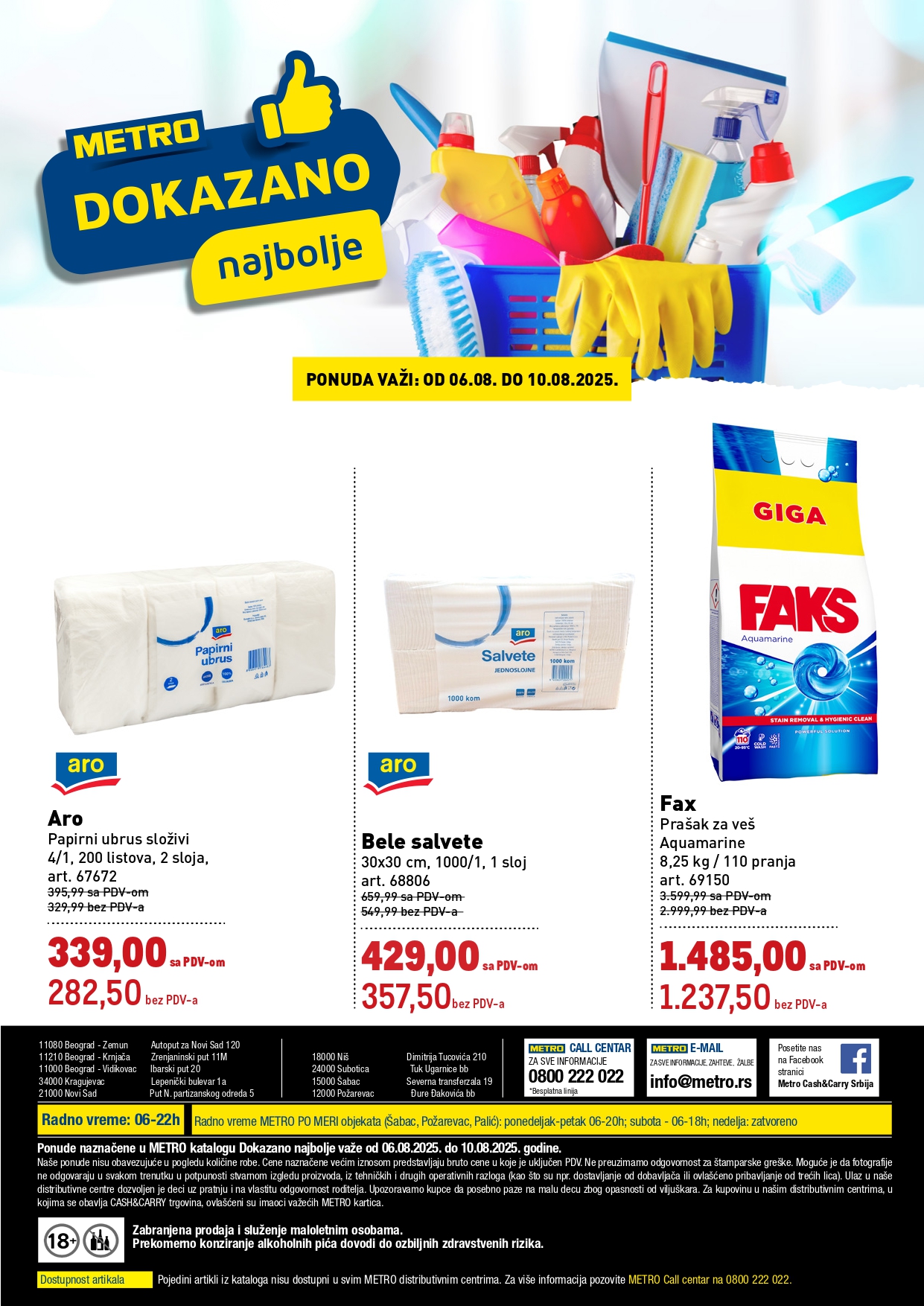 Metro katalog DOKAZANO 6-10.8.2025.