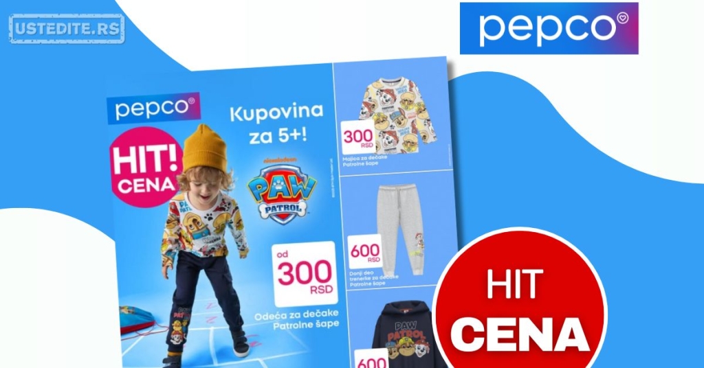 Pepco ODEĆA ZA DEČAKE 7-20.8.2025.