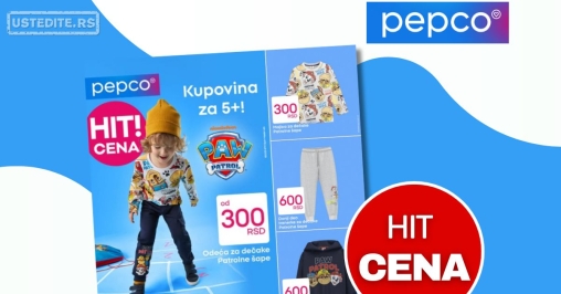 Pepco ODEĆA ZA DEČAKE 7-20.8.2025.