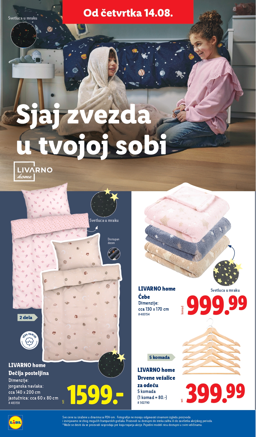 Lidl katalog NEPREHRANA 14-20.8.2025.