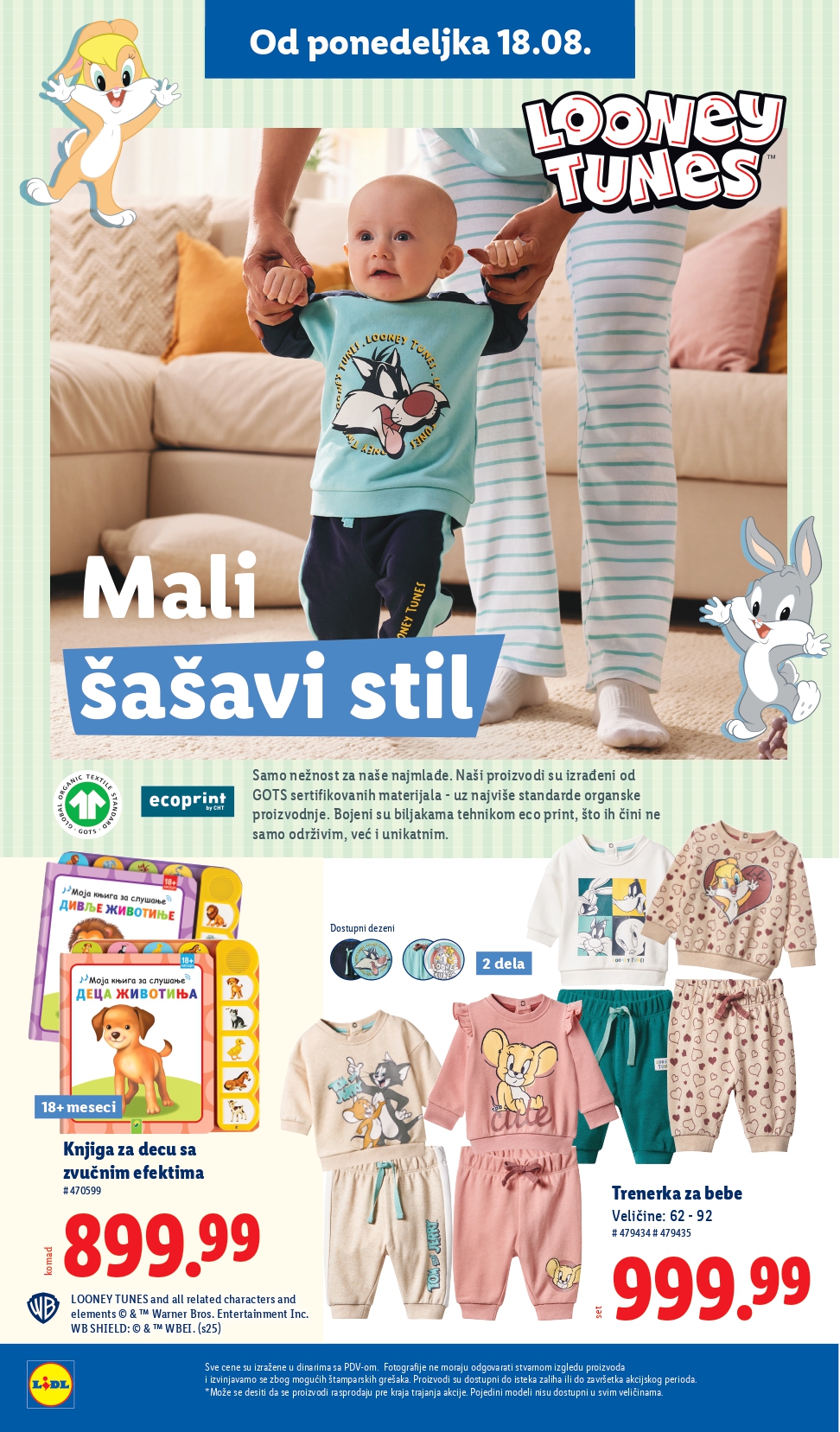 Lidl katalog NEPREHRANA 14-20.8.2025.