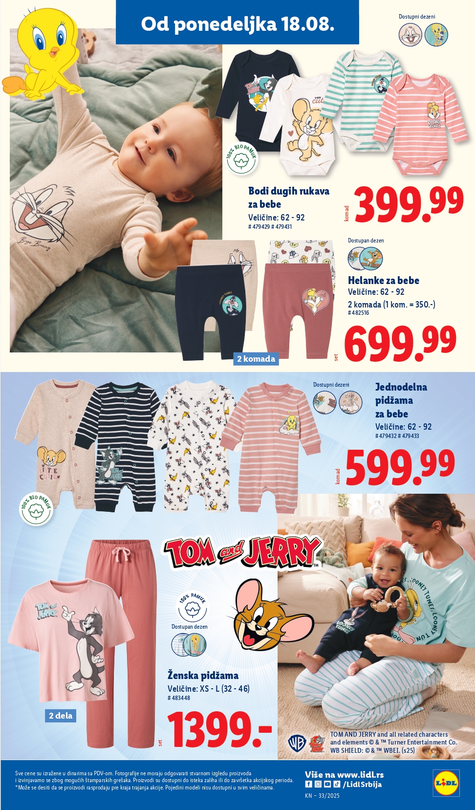 Lidl katalog NEPREHRANA 14-20.8.2025.